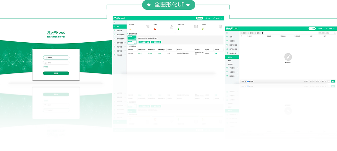 全图形化UI，人人都可以是运维能手